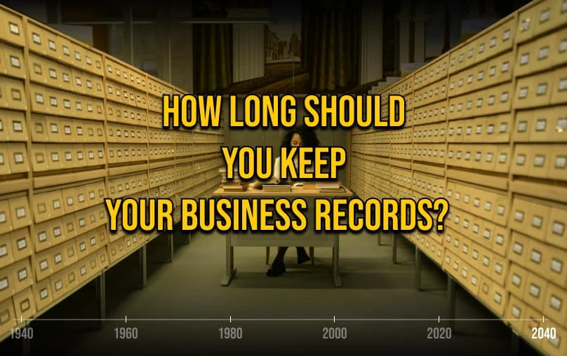 How long to keep business records