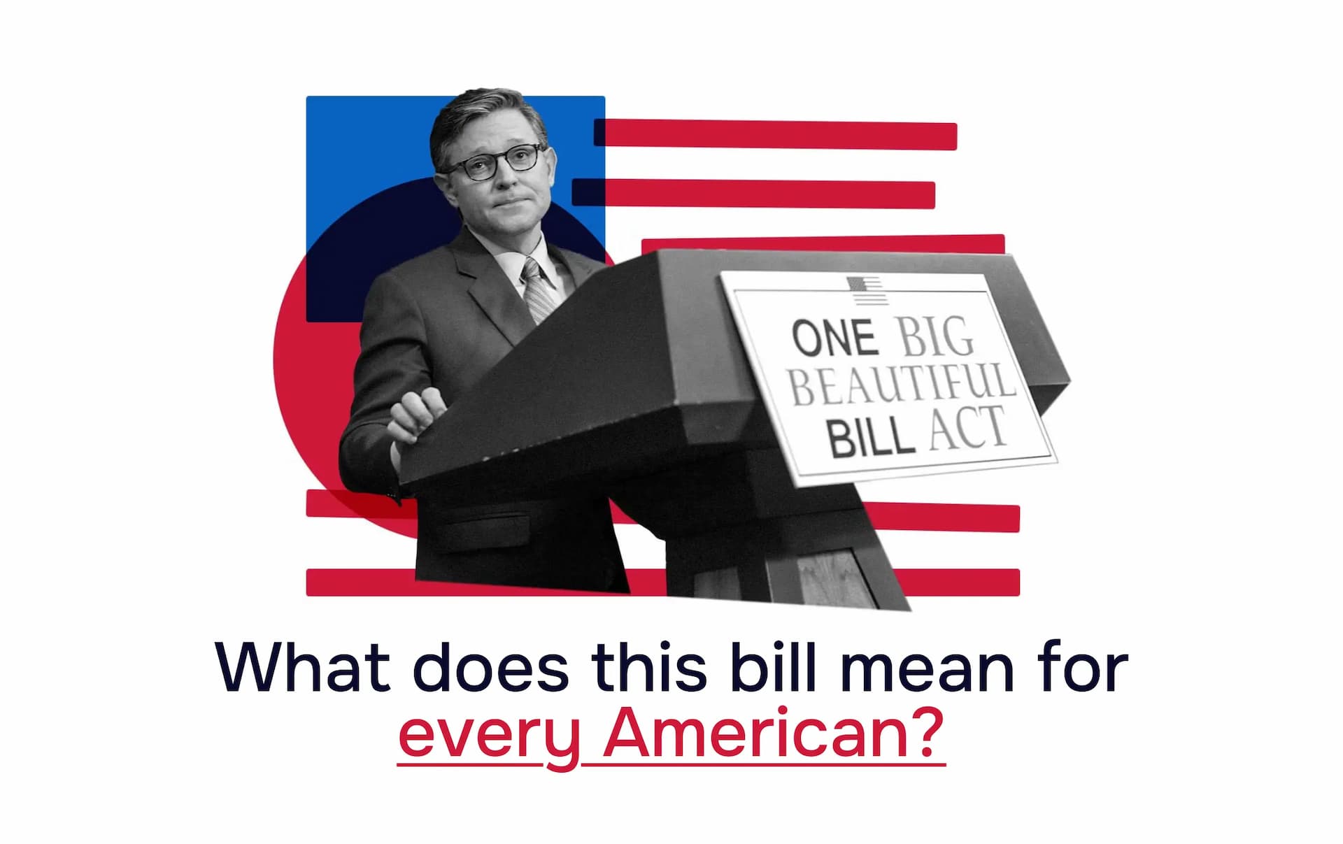 One Big Beautiful Bill Banner
